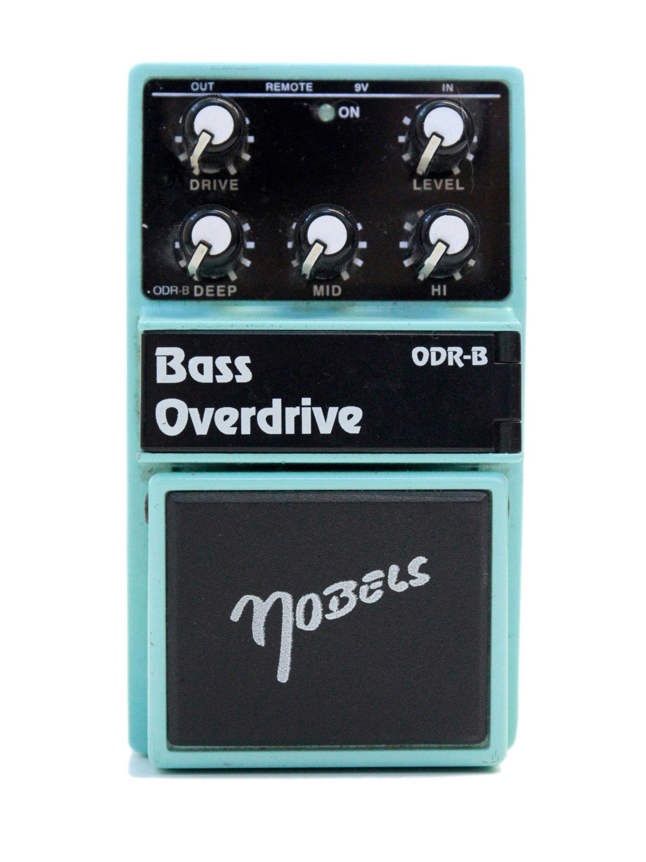 Nobels ODR-B Bass Overdrive Pedal - Andertons Music Co.